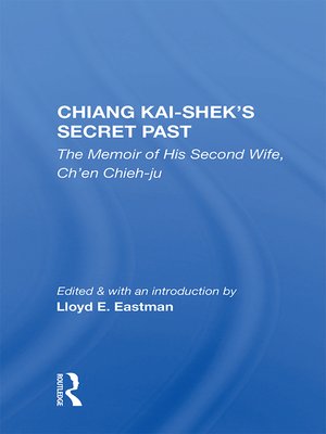 cover image of Chiang Kai-Shek's Secret Past